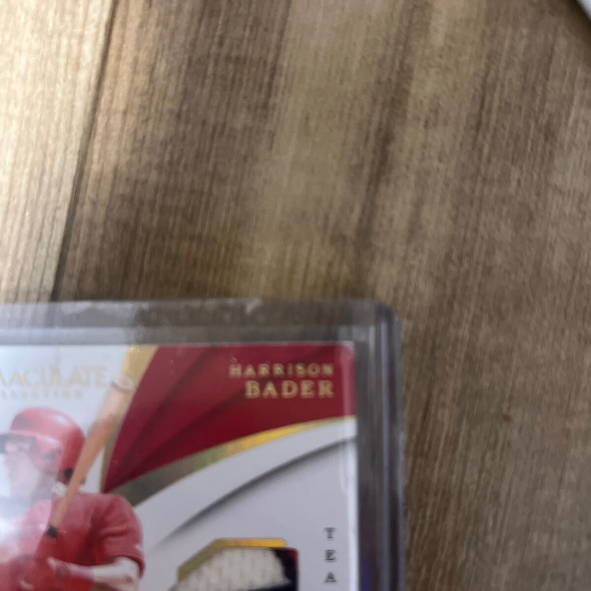 panini immaculate2018 harrison bader team logo/10_画像4