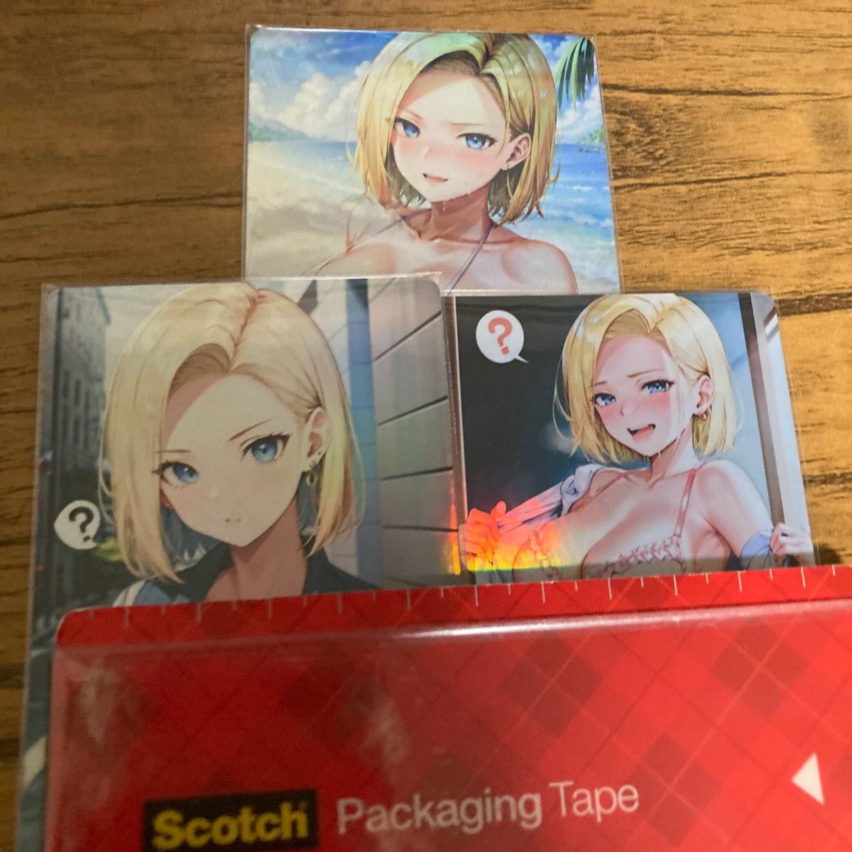 Yahoo!オークション - acgカード 3枚セット 両面イラスト 裏面 Yahoo!オークション - acgカード 3枚セット 両面イラスト 裏面