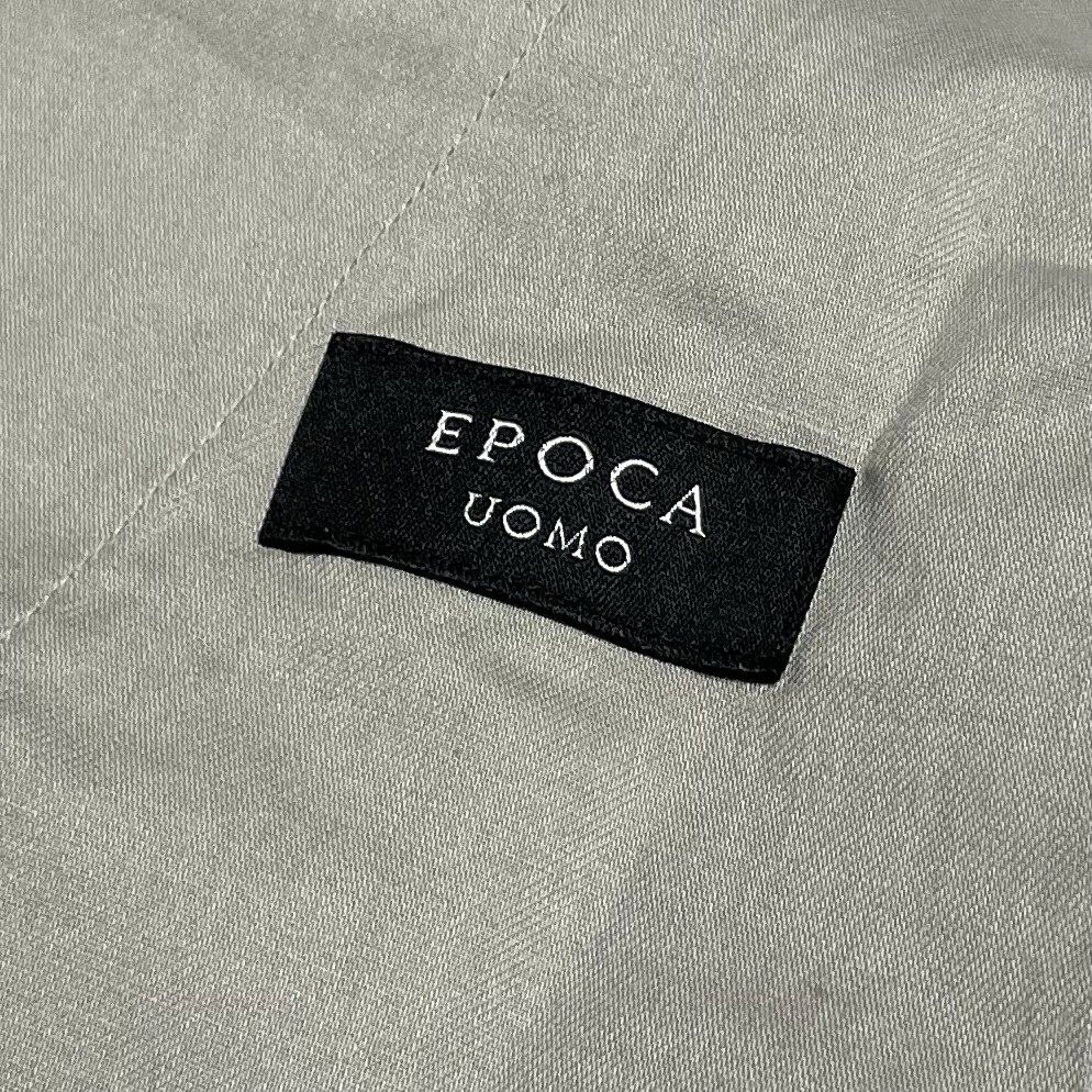 新品 EPOCA UOMO エポカ ウォモ クールドッツ 2WAYストレッチ パンツ 48 ( L ) ライトグレー系 定価30,800円の画像8