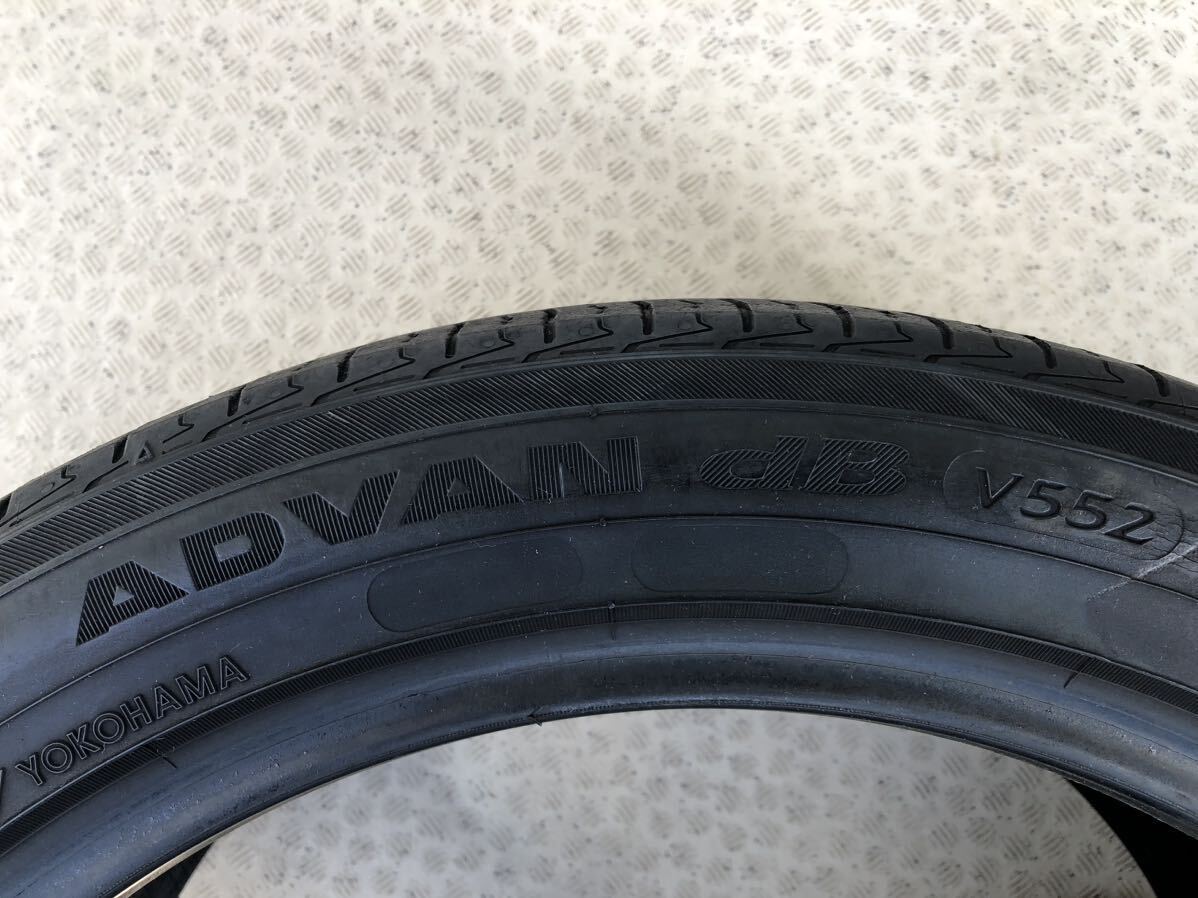 235/45R18 94W ヨコハマ ADVAN dB V552 2本セット 中古品　2019年製造_画像6