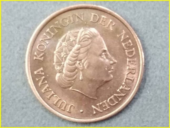 【オランダ 5セント 硬貨/1976年】 5 CENT/銅貨/旧硬貨/コイン/古銭/NEDERLANDENの画像3