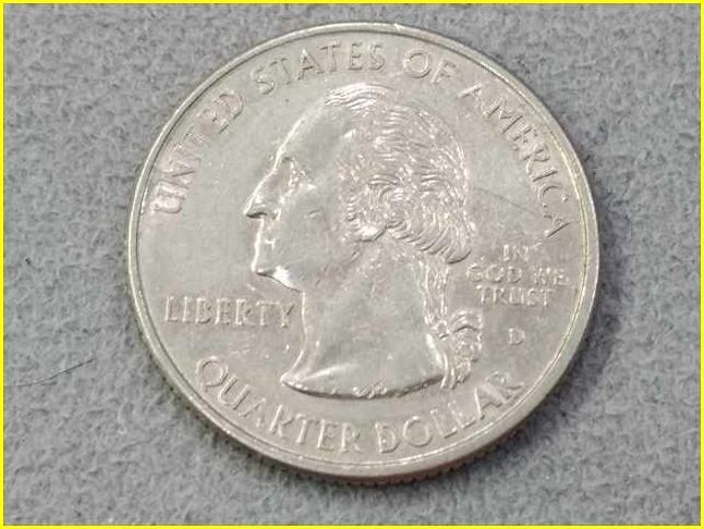【アメリカ 50州25セント硬貨《コネチカット州》/1999年】クォーターダラーコイン/桃/50州25セント硬貨プログラム/The 50 State Quarters P_画像4