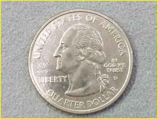 【アメリカ 50州25セント硬貨《ノースカロライナ州》/2001年】クォーターダラーコイン/50州25セント硬貨プログラム/The 50 State Quarters _画像3
