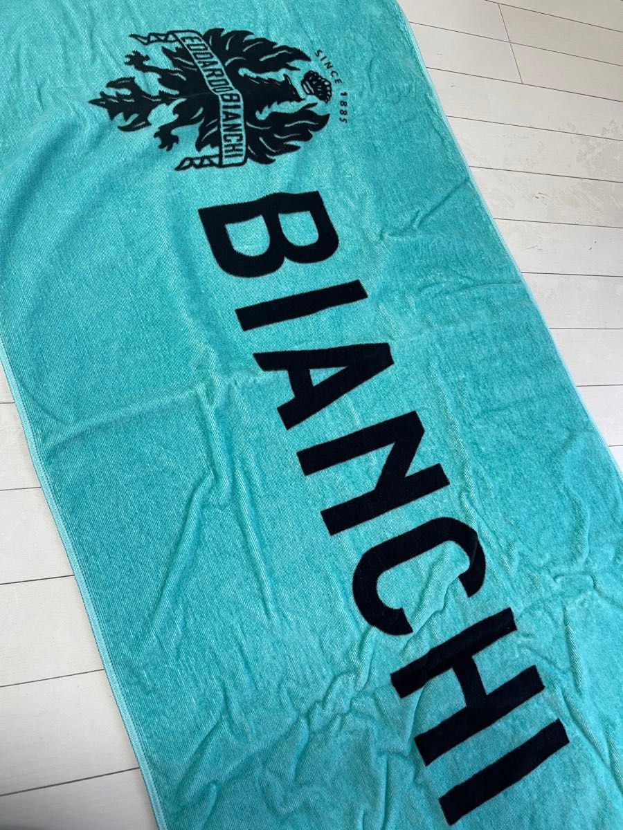 【一瞬だねの値下げタイム！未使用】Bianchi 今治産バスタオル