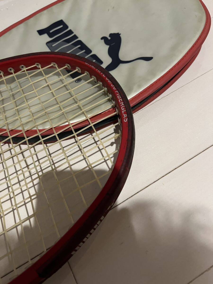 PUMA ボリス ベッカー スーパー boris becker super テニスラケット ヴィンテージの画像2