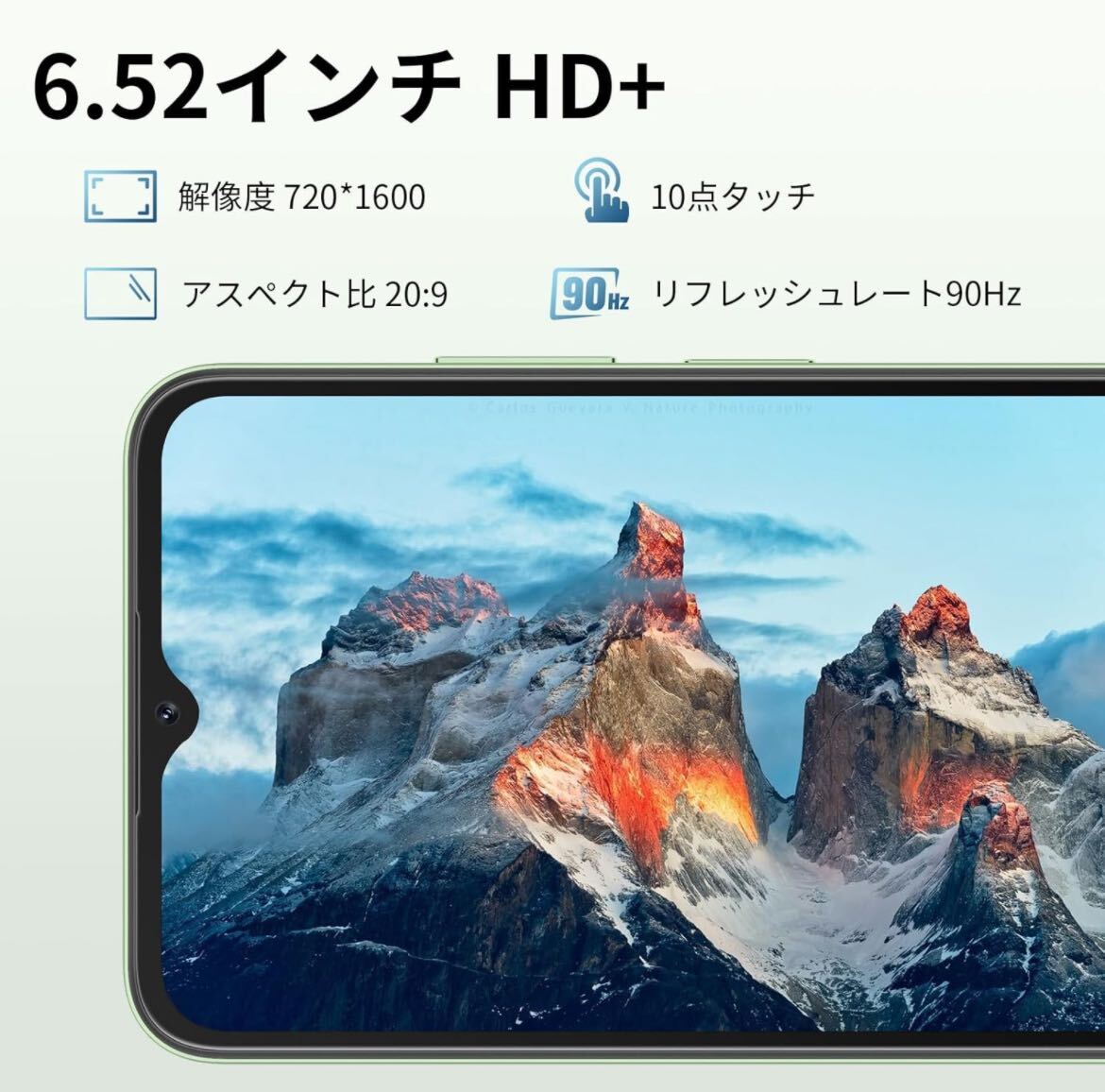 [2024 NEW Android 13 スマホ] SIMフリー スマートフォン 本体 アップグレード 4G 日本版 12GB RAM+128GB_画像3