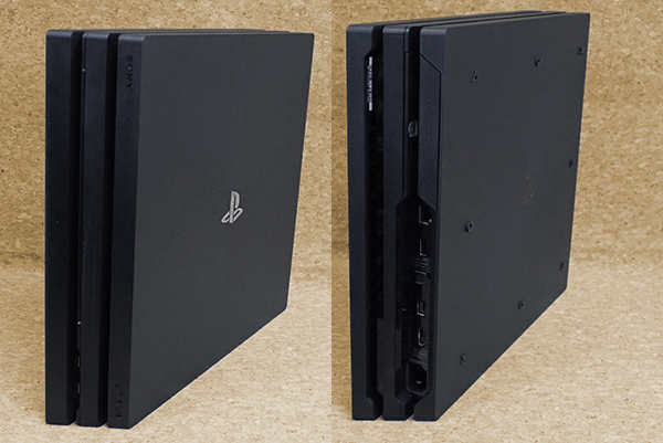 【中古】PlayStation 4 Pro 1TB CUH-7000BB01 ジェット・ブラック 本体 PS4 SONY テレビゲーム機 ゲームソフト2本付き(NGB115-1)_画像2