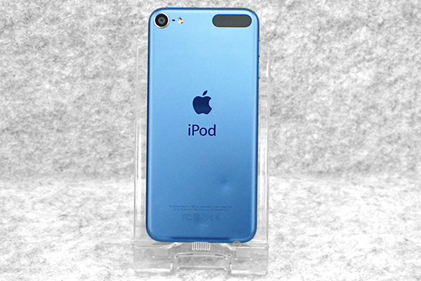 【中古】Apple iPod touch 第6世代 16GB ブルー 青 MKH22J/A A1574 オーディオプレイヤー(NKA214-2)_画像2