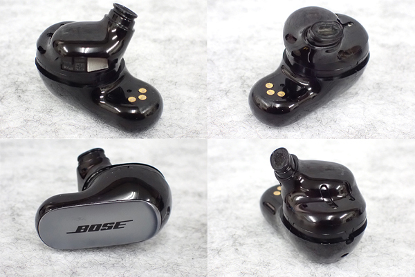 【中古】Bose QuietComfort Ultra Earbuds ブラック 黒 ノイズキャンセリング ワイヤレス Bluetooth イヤホン(PCA778-2)_画像4
