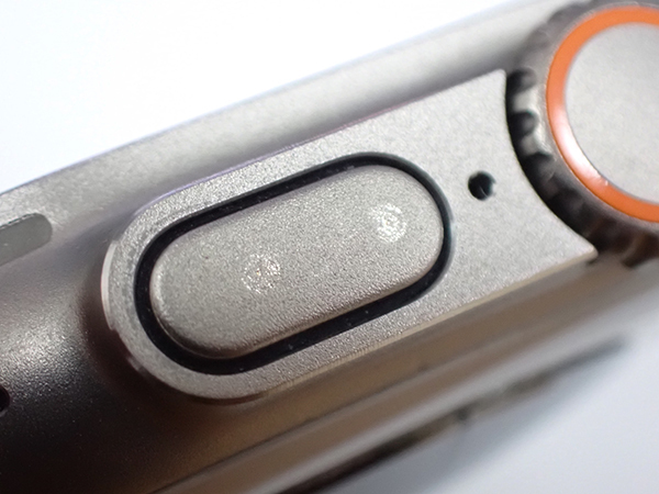 【中古 良品】Apple Watch Ultra Cellularモデル MQFL3J/A 49mm チタニウムケース と オレンジアルパインループ - M(PCA689-1)の画像5