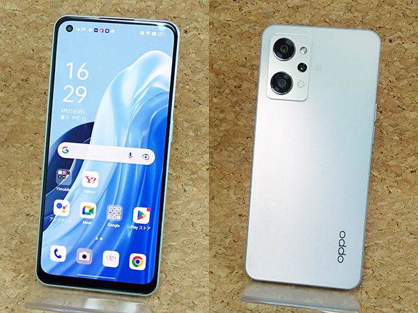 人気【中古 良品】SIMフリー ワイモバイル OPPO Reno7 A ドリームブルー A201OP スマホ 本体 制限〇 一括購入(PCA919-1) _画像1