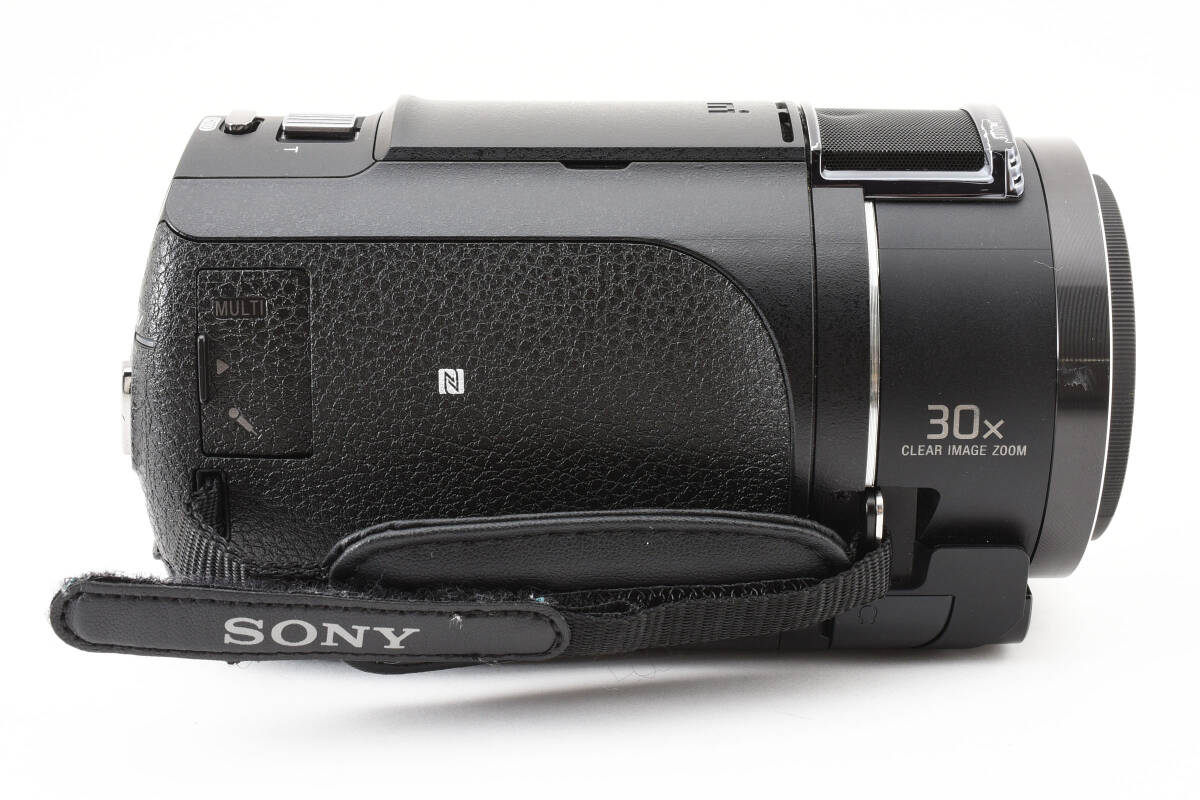  ★美品★ SONY Handycam FDR-AX45 black ソニー ハンディカム ＃2448の画像8
