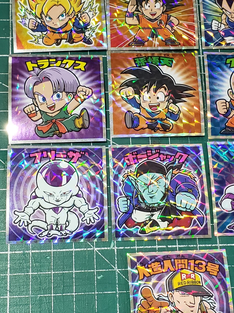 ビックリマン　ドラゴンボール　Z　コレクターシール　ダブり無し　18枚セット　販売終了　検)　ヘッドロココ　ブラックゼウス　キラ_画像4