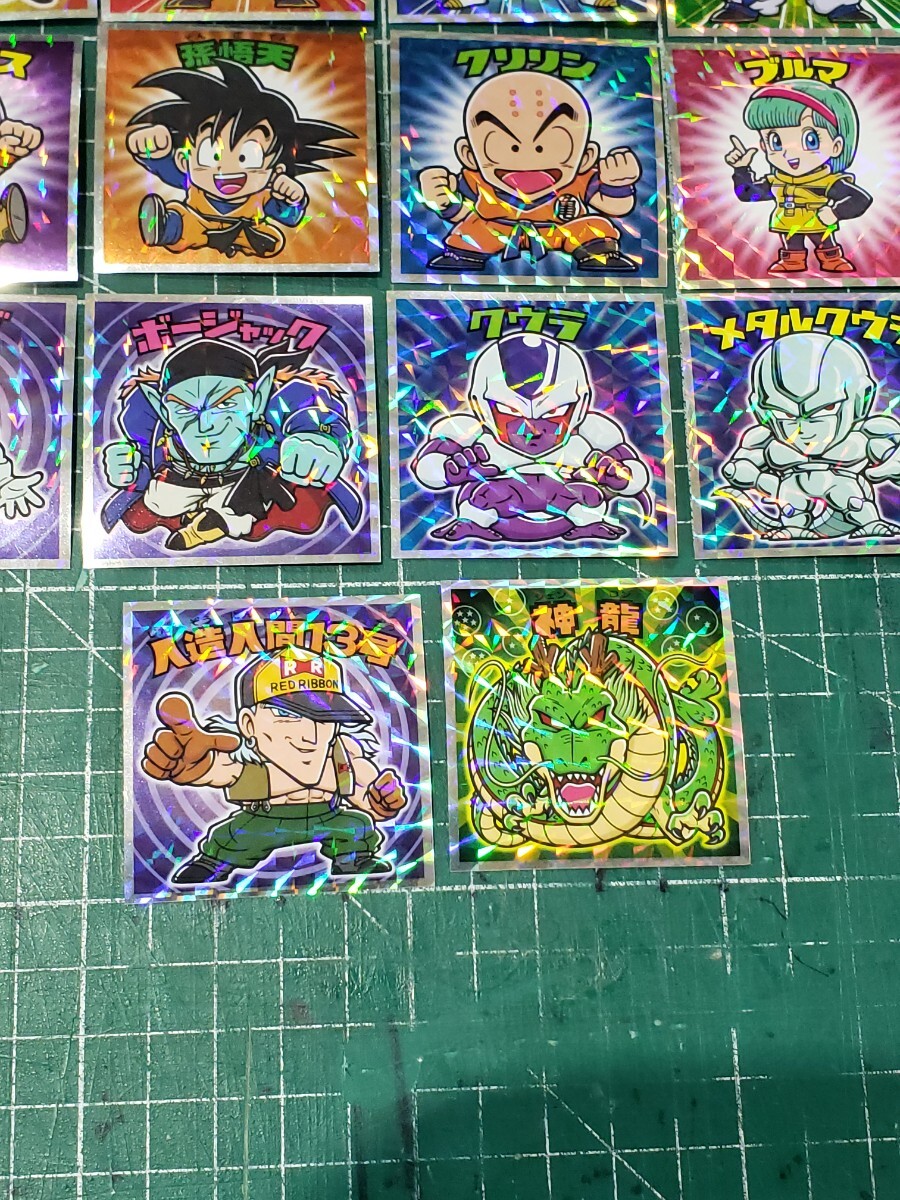 ビックリマン　ドラゴンボール　Z　コレクターシール　ダブり無し　18枚セット　販売終了　検)　ヘッドロココ　ブラックゼウス　キラ_画像6