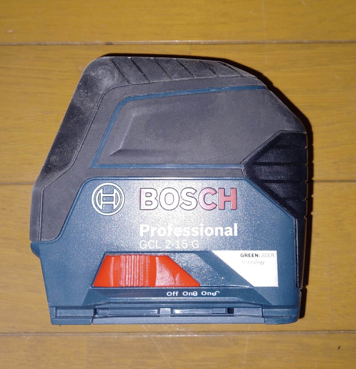 BOSCH ボッシュ gcl2-15G レーザー墨だし器 BOSCH レーザー色 グリーン！の画像2