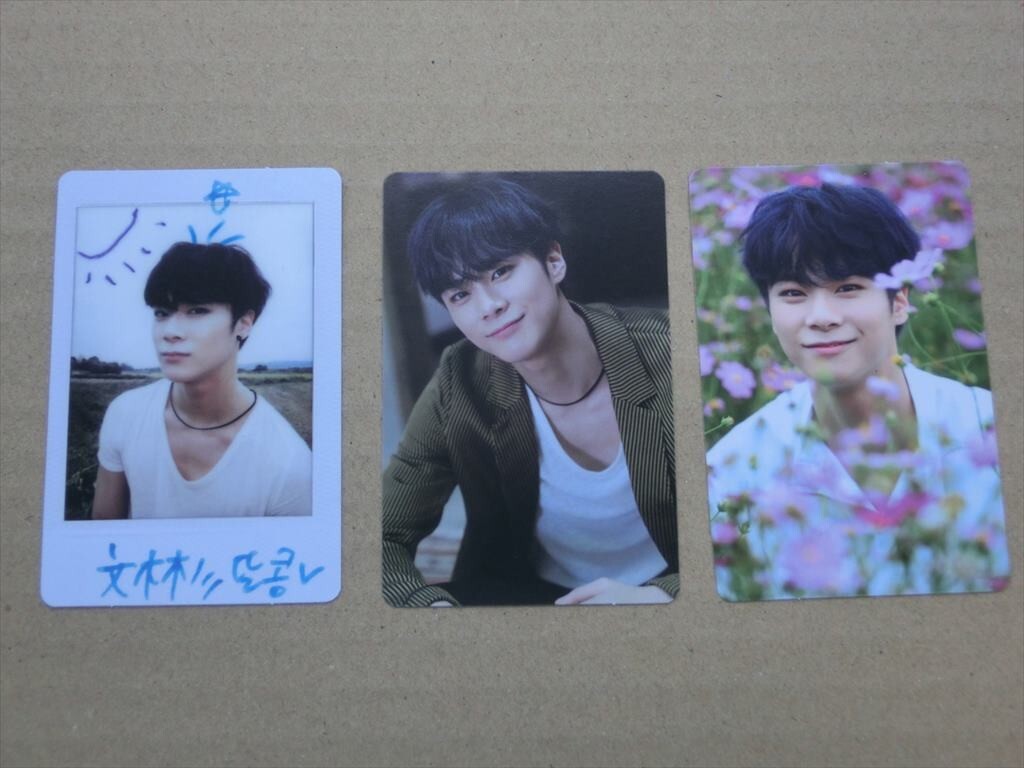 T[3.-86][ free shipping ]ASTRO [Dream part2] moon bin trading card 3 pieces set / Astro / photo card 