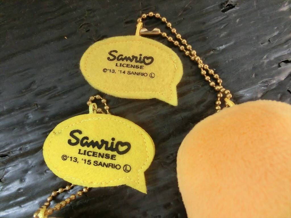 T【T3-05】【60サイズ】▲Sanrio サンリオ/ぐでたま ぬいぐるみ・マスコット 5点セットの画像5
