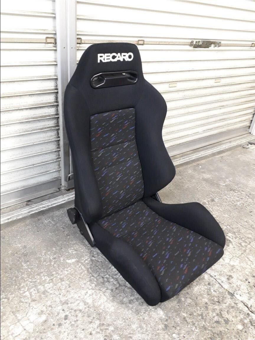 T【3ひ-51】【220サイズ】★RECARO/レカロ/リクライニングシート/内装パーツ/※傷、汚れあり_画像5