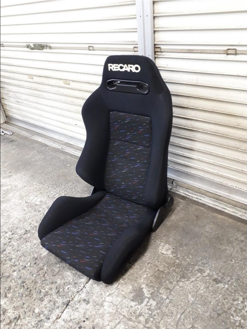 T【3ひ-51】【220サイズ】★RECARO/レカロ/リクライニングシート/内装パーツ/※傷、汚れあり_画像6