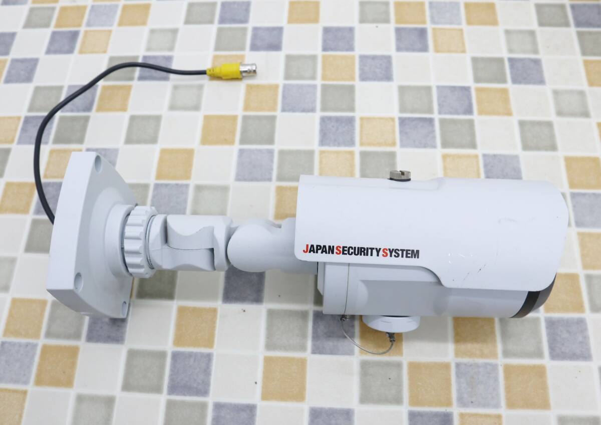 ◇現状販売 ｜防犯カメラ IRカメラ｜JAPAN SECURITY SYSTEM JS-CA1120 日本防犯システム｜ 取付ホルダー欠品 ■N9111