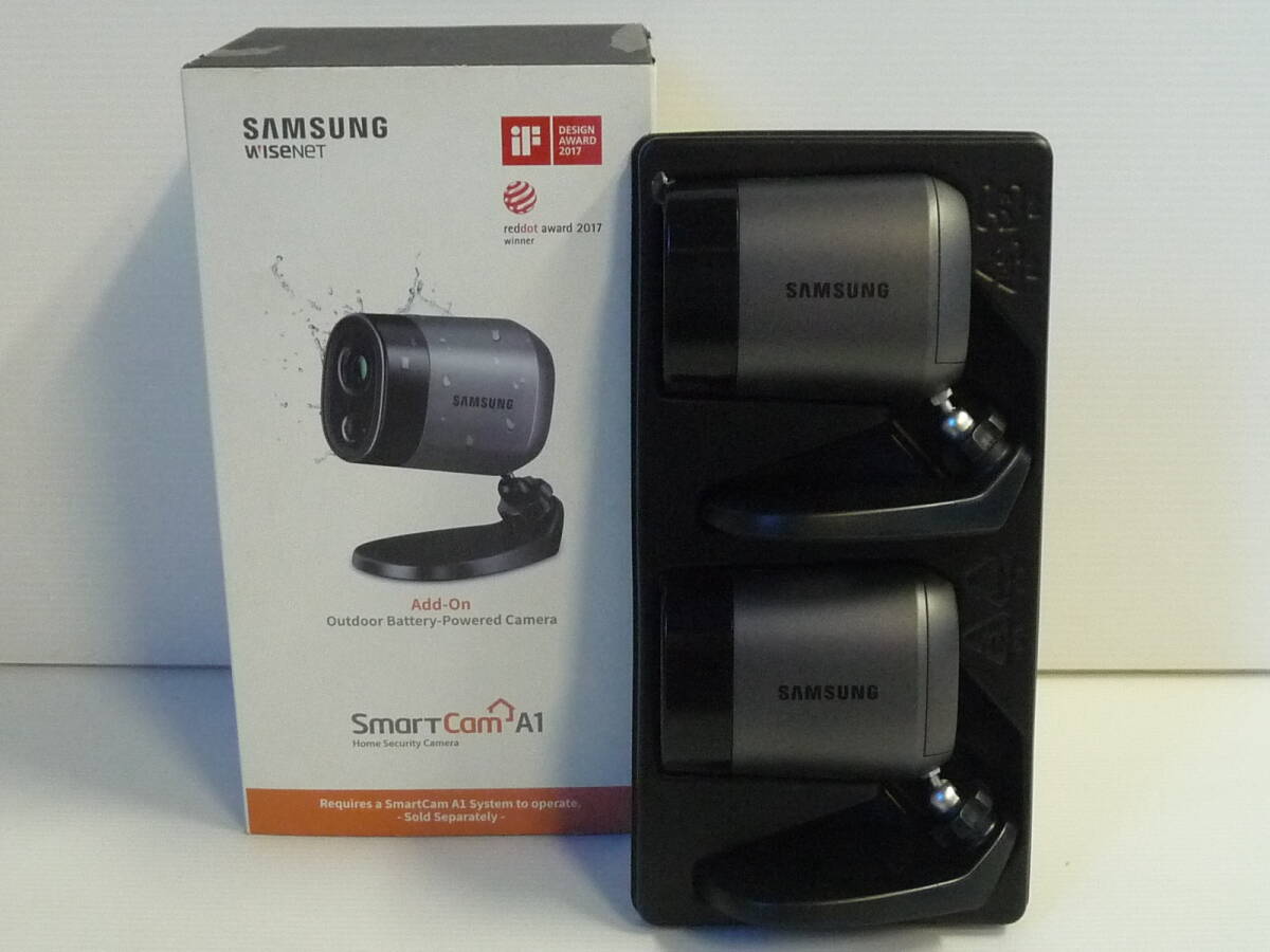 未使用 SAMSUNG サムスン Wi-fiワイヤレス防犯カメラ SmartCam A1