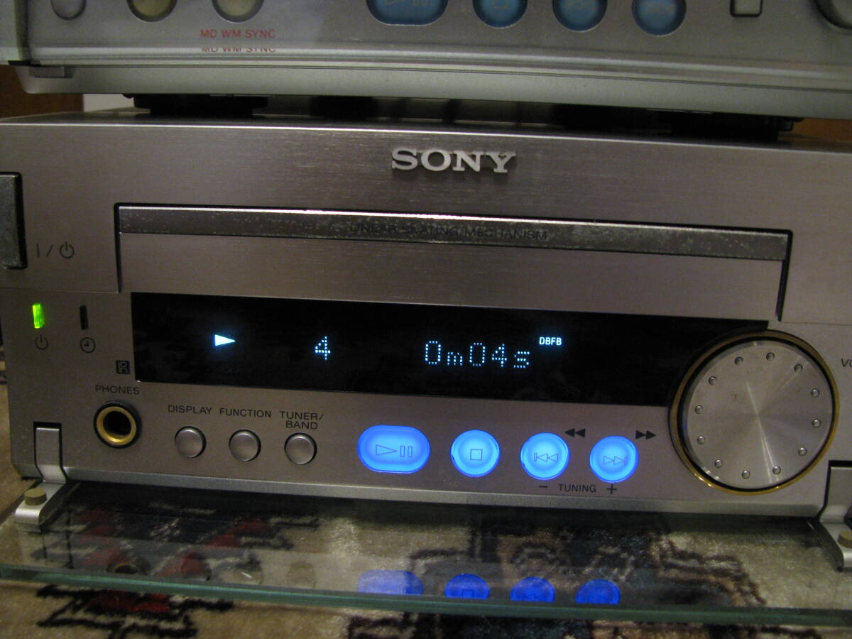 SONY MD/CDコンポ　MDS-SD1, HDS-SD1 ジャンク_画像8