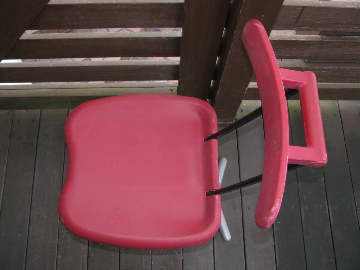 イタリア製折り畳み椅子/折り畳みイス マジスロンディーネ/MAGIS　RONDINE　喜多俊之デザイン　中古　_画像4