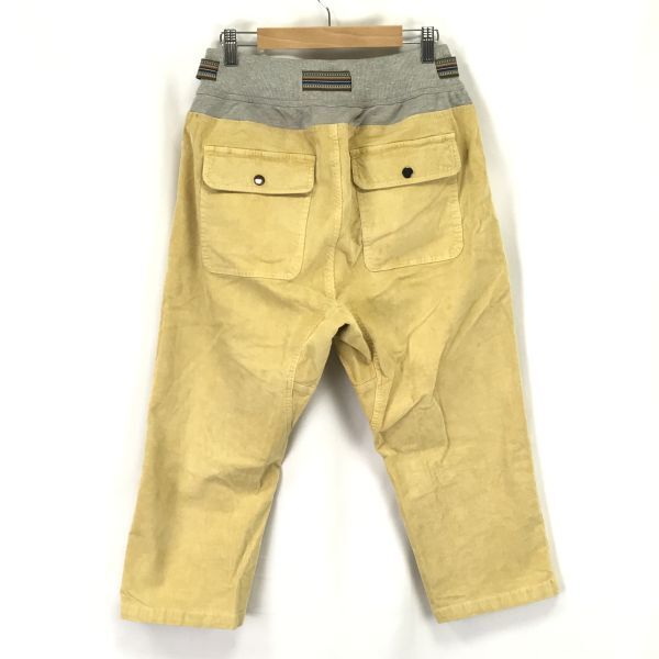 ゴースローキャラバン/go slow caravan★コーデュロイ/クライミングパンツ【3/メンズL/股下55cm/黄/yellow】Pants/Trouser◆BH578_画像2