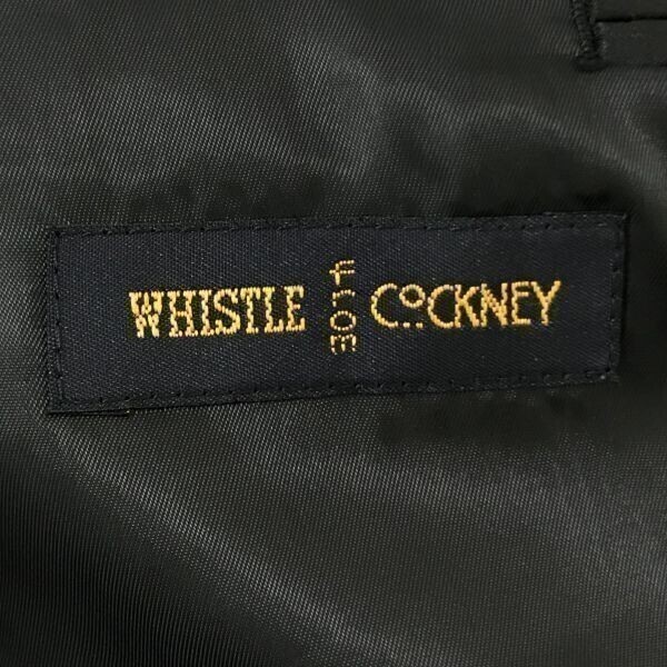 スコットランド製★WHISTLE from COCKNEY★LOVATツイード生地/テーラードジャケット【L/チャコールグレー】◆BC218W_画像5