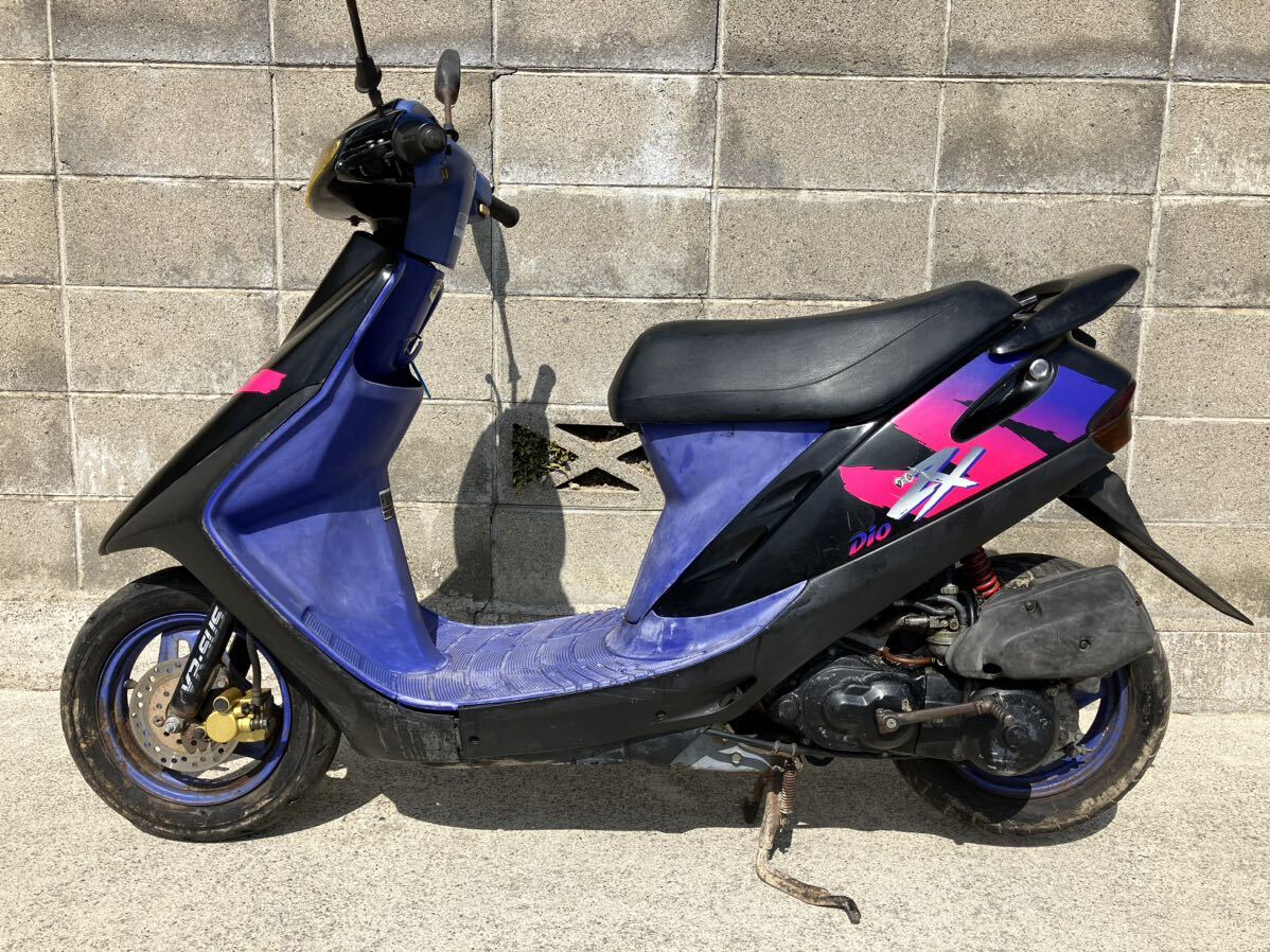 エンジン実働 書類付 HONDA AF28 zx50 スーパーディオ ディスク エンジン実働 書類付 HONDA AF28 zx50 スーパーディオ ディスク