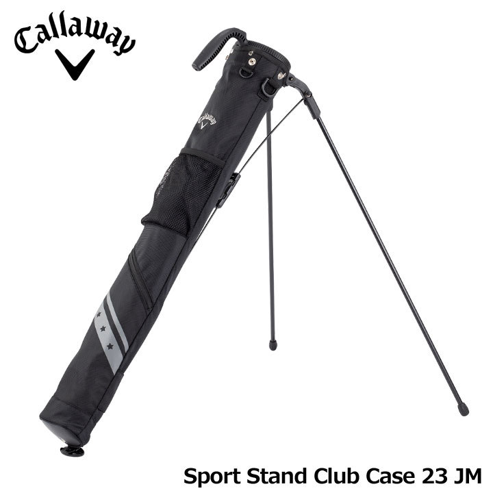 新品★キャロウェイ★スポーツ Sport Stand Club Case 23 JM★スタンド クラブケース★フード付き★5～6本収納★2023★【5923068】ブラックの画像1