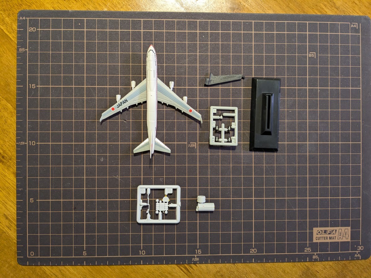 ( не собран товар ) B-747. префектура специальный машина Япония JAPAN / 2007 год Takara Tommy мир. крыло DX. слой .. пересечь . самолет пластиковая модель инструкция отсутствует 