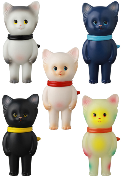 ガチャ　VAG38（VINYL ARTIST GACHA） SERIES38 　「NEKO」　全5種セット　コジカトイズ_画像1