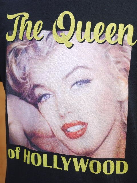 新品 トイズマッコイ マリリンモンロー The Queen of HOLLYWOOD 半袖 Tシャツ ブラック L TMC2414 toysmccoy_画像3