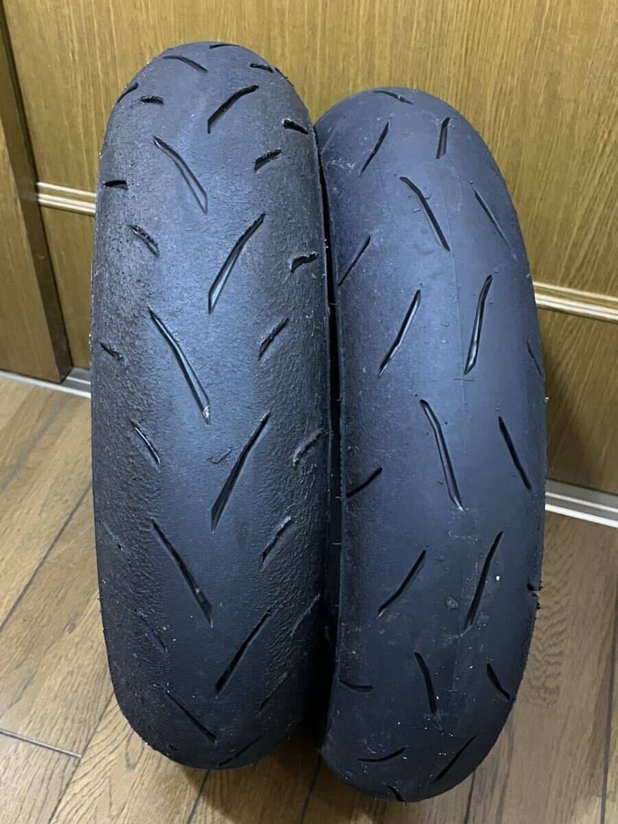 ダンロップTT93GP PRO FRセット　NSF100 NSR GROM KSR エイプ シグナス_画像1