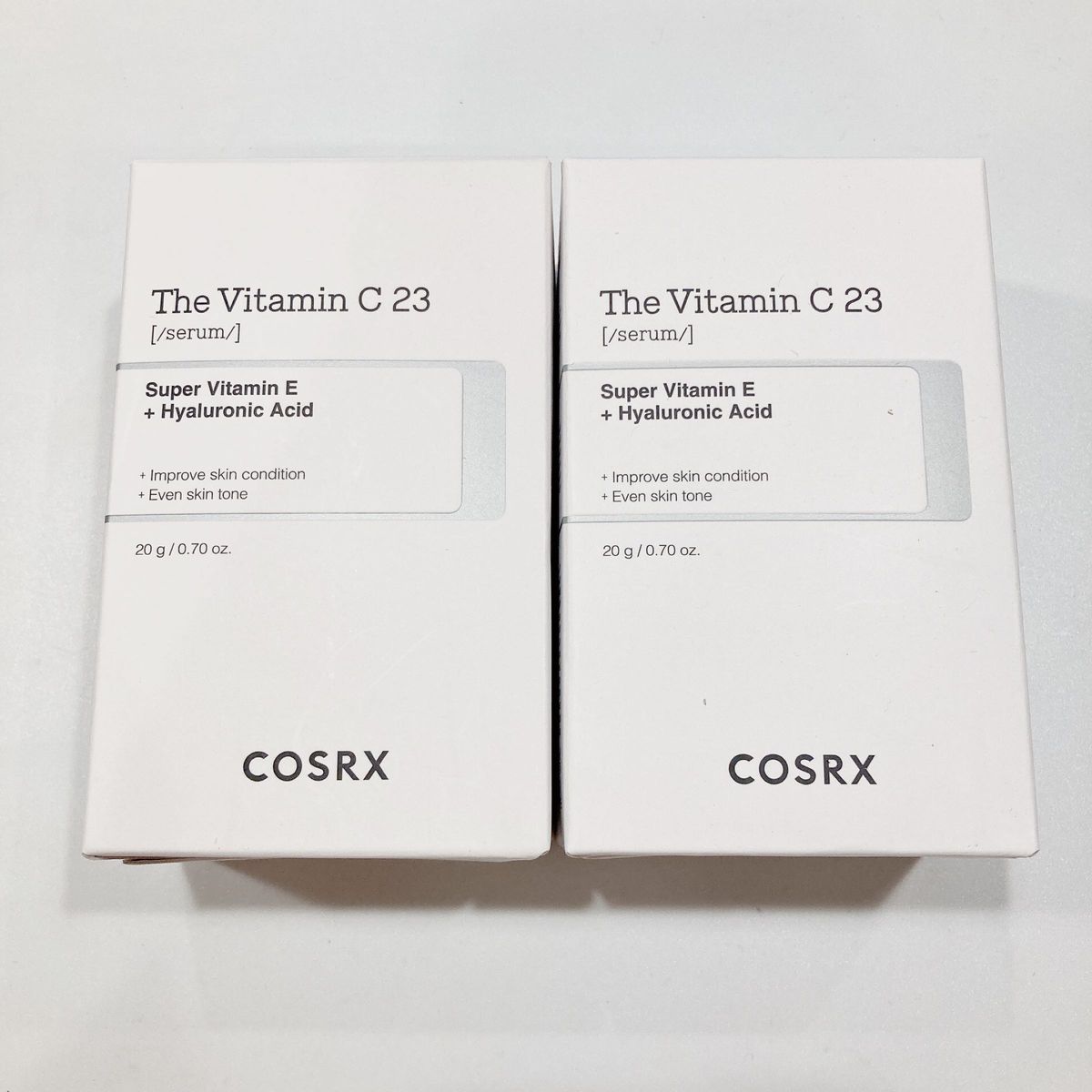 新品 COSRX ビタミンC 23 セラム ２個セット 美容液 アンプル 純粋ビタミンC ビタミンC誘導体 韓国コスメ