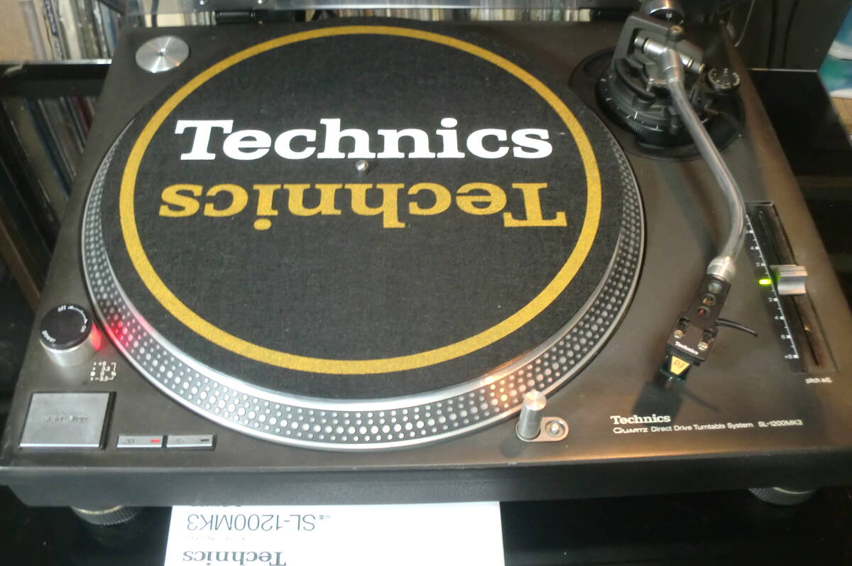 ■ 即決 : Technics Quartz-Drive SL-1200 MK-3 完動品 ★TechnicsU-1200 針 270C : New Set_画像1