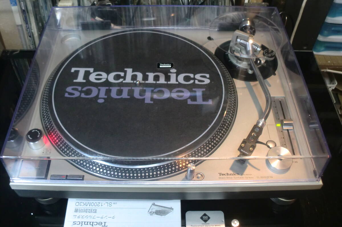 ■ 即決 : Technics SL-1200 MK-3D 極・美品 ★Shure M447 針 : New Box _画像2