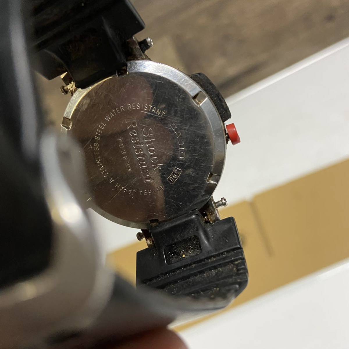 CASIO/カシオ G-SHOCK ワールドカップ USA94 デジアナ文字盤 メンズ クォーツ 腕時計 AW-594 中古_画像5