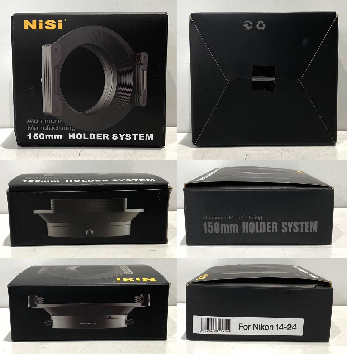 240322D☆ NiSi 150mm HOLDER SYSTEM For Nikon 14-24 Aluminum Manufacturing フィルターホルダー 元箱付 ♪配送方法＝宅急便(EAZY)♪_画像8