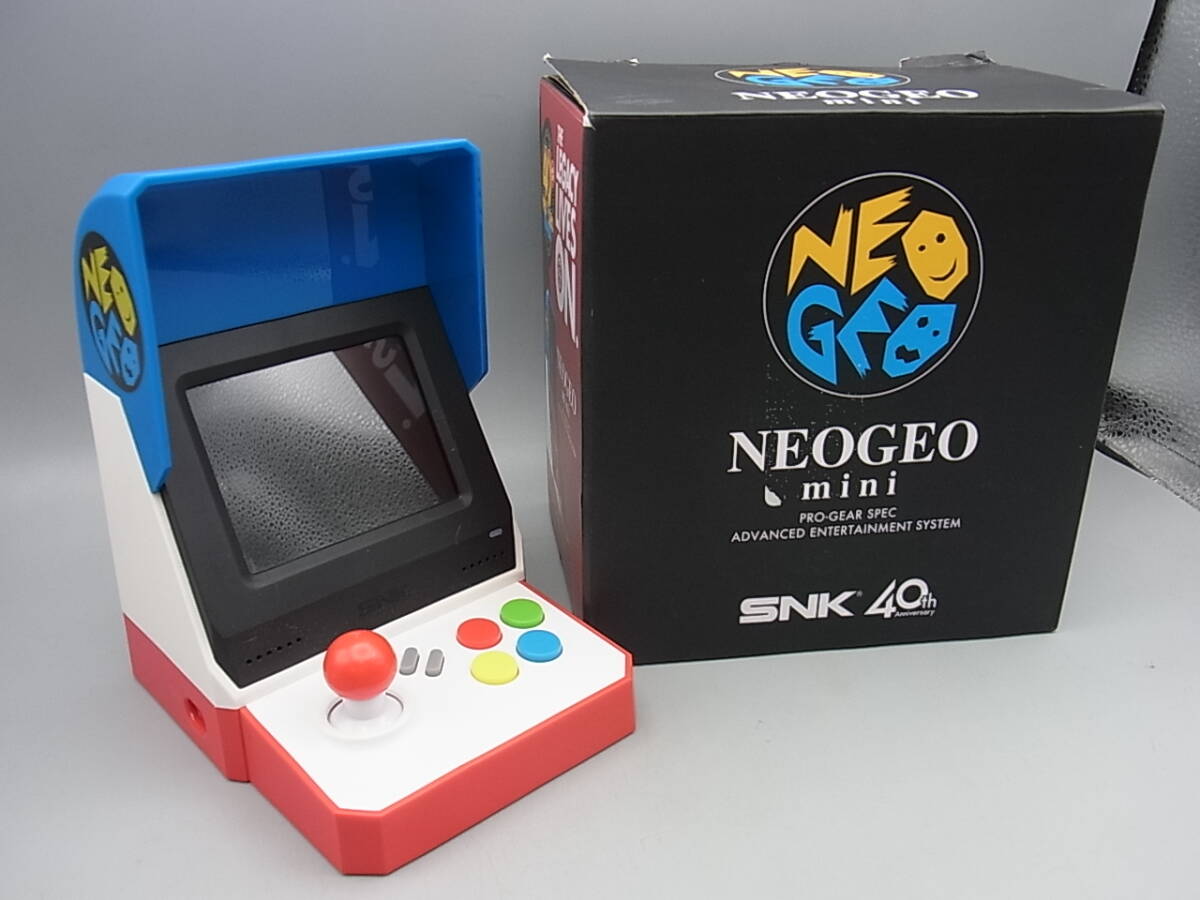 G32-6/NEOGEO mini FM1J2X1800 ネオジオミニ 本体 動作確認済み 中古の画像1