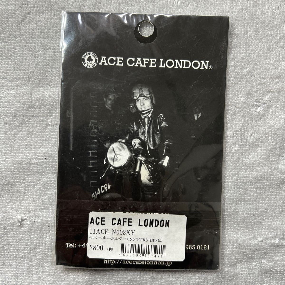 ACE CAFE LONDON エースカフェ ロンドン キーホルダー ラバー ROCKERS ロッカーズ 新品 A60327-16の画像2