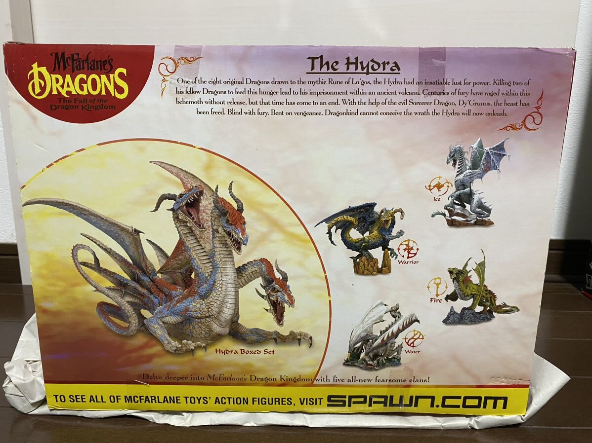 未開封 マクファーレントイズ McFarlane's DRAGONS ヒドラドラゴン Hydra Dragon ULTIMATE BOXED SET_画像8