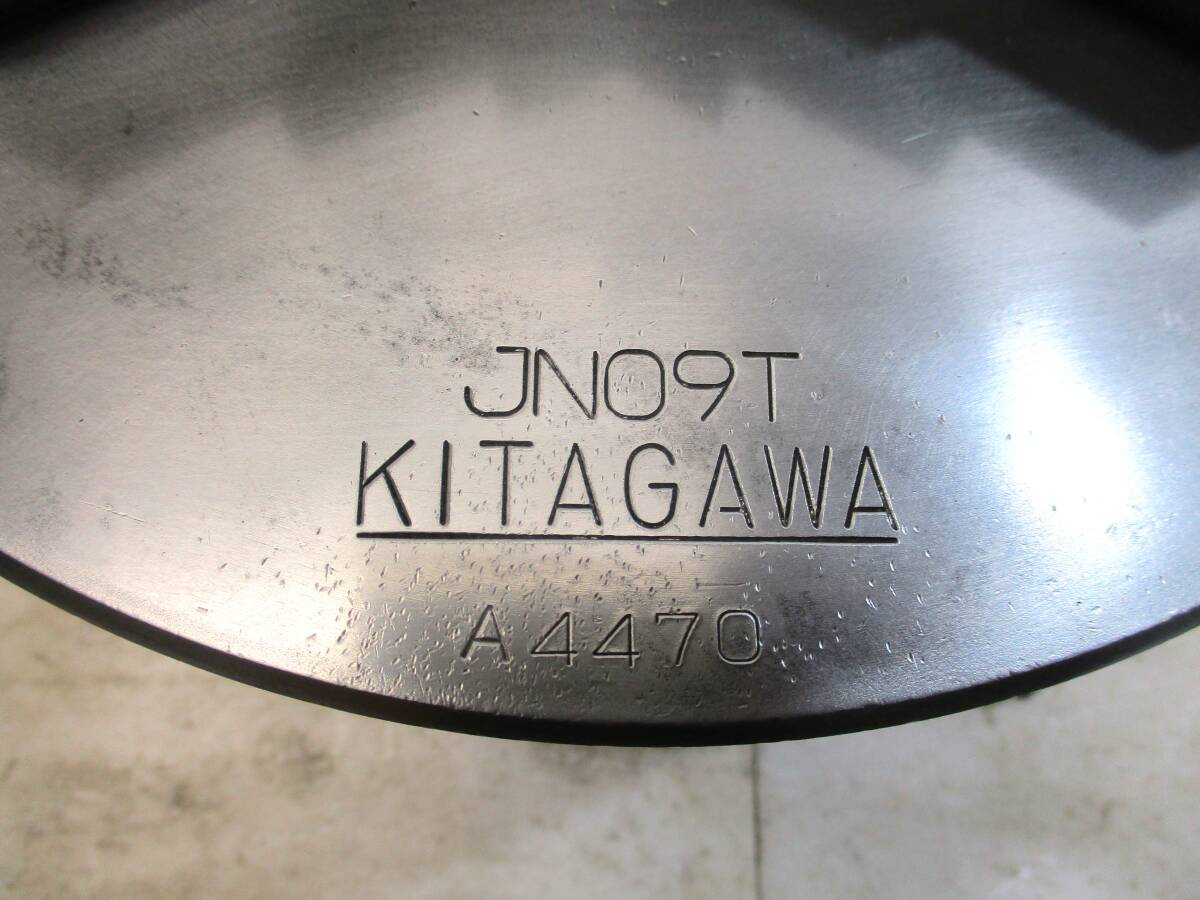 格安出品!! 生硬兼用 スクロールチャック#9 北川(KITAGAWA) 9インチ JN09T 貫通穴約70mm 爪分割タイプ 工作機械(旋盤,フライス盤) E5_画像3