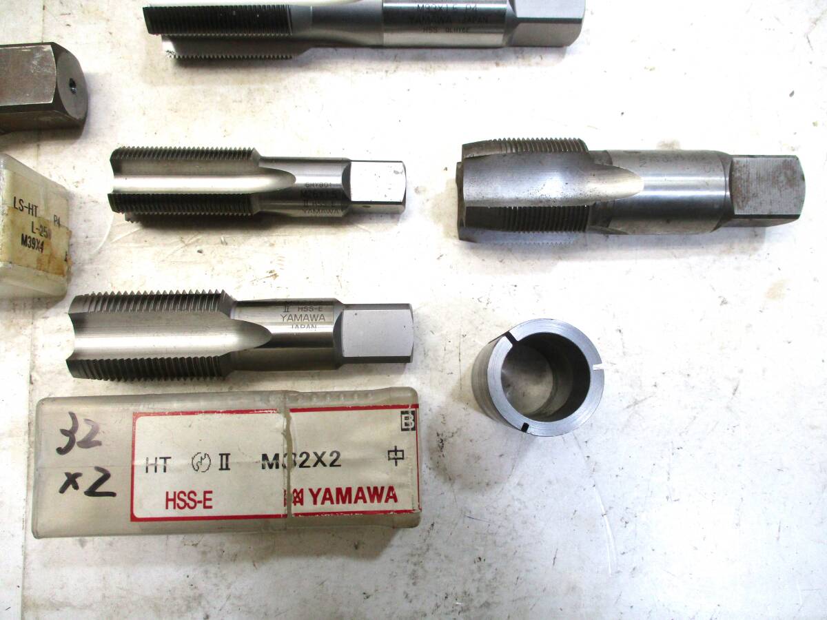 高額品!! 大径タップ ハンドル付 M42x1.5 M39x4 M36x1.5 M33x1.5他 イロイロ1山 (OSG,YAMAWA,TANOI) 工作機械(旋盤,ボール盤) ドリル N6_画像5