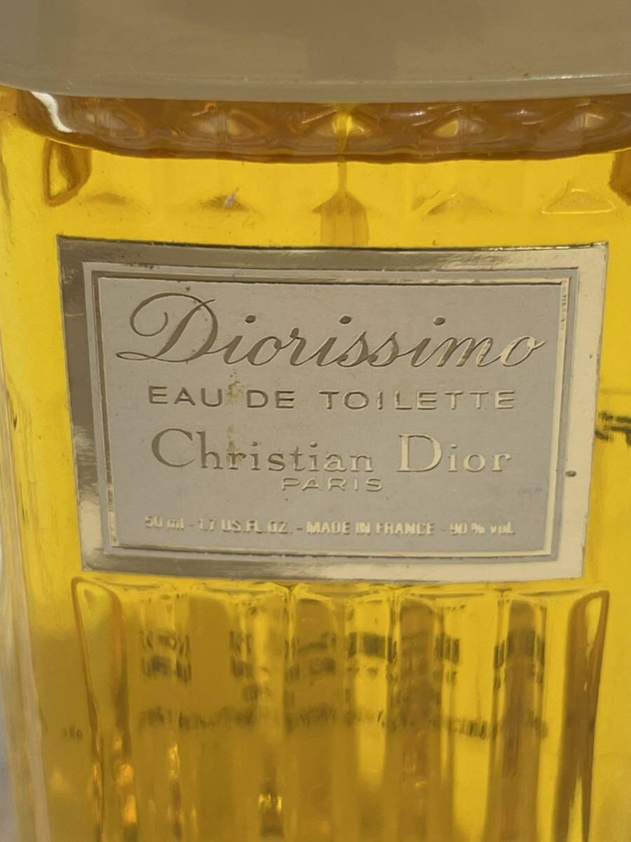 【t162】　Christian Dior クリスチャンディオール 香水 オードトワレ ディオール クリスチャン フレグランス ディオリッシモ 50ml_画像2