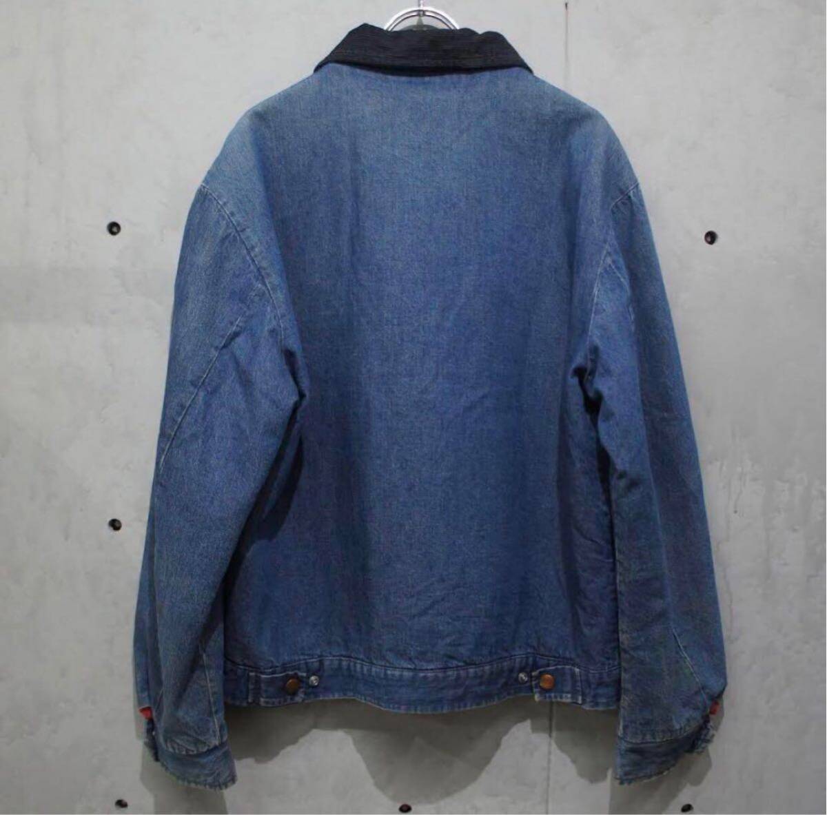 1円スタート70年代 Wrangler(ラングラー) デニムワークジャケットvintage denim Jacket カバーオール スポーツジャケット 古着 ビンテージの画像3