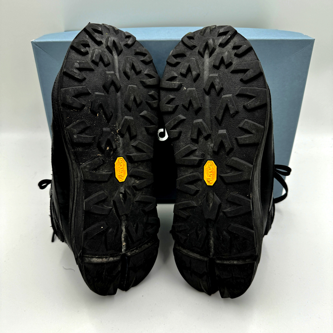 1 jpy ~OAO sneakers THE CURVE 1/BLACK/27cm black black o-e-o- leather vibram Vibram sole original leather 