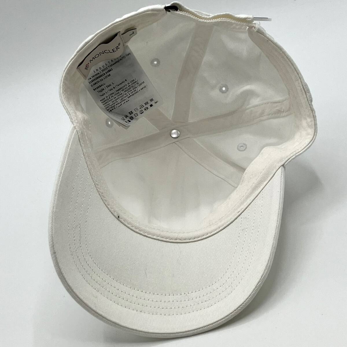 MONCLER  モンクレール BASEBALL CAP ベースボール キャップ C-A9CO-22-12726 サイズLの画像6