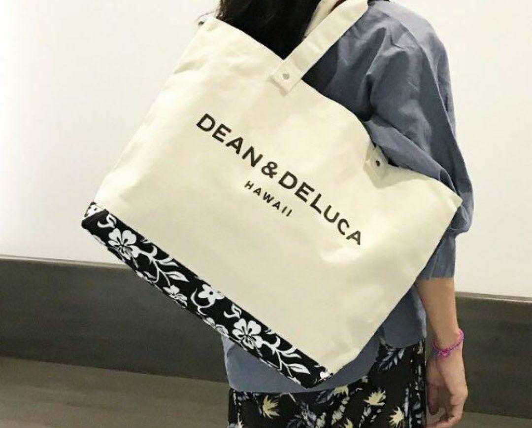 新品★DEAN&DELUCAハワイ キャンバストートバック_画像3